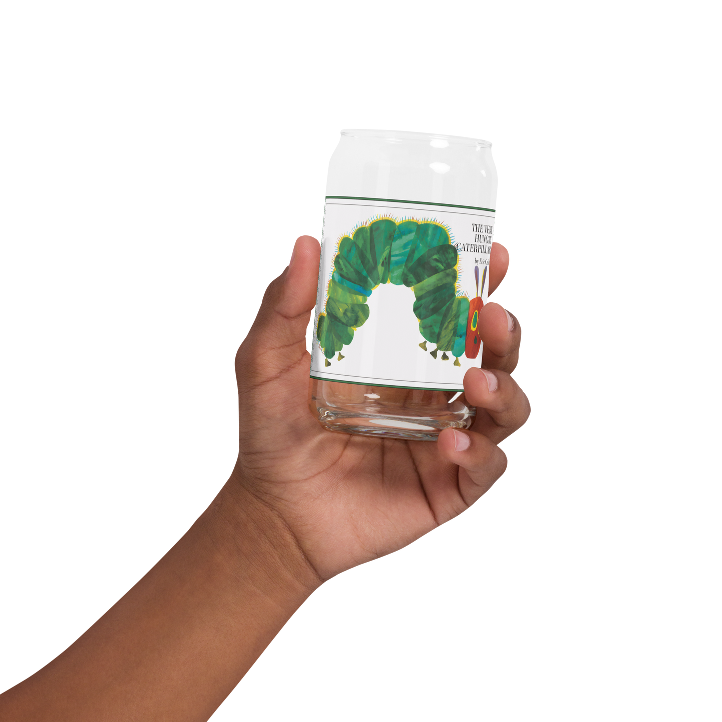 The Very Hungry Caterpillar Can-shaped glass