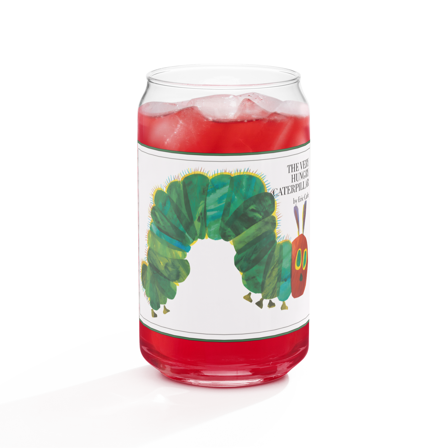 The Very Hungry Caterpillar Can-shaped glass
