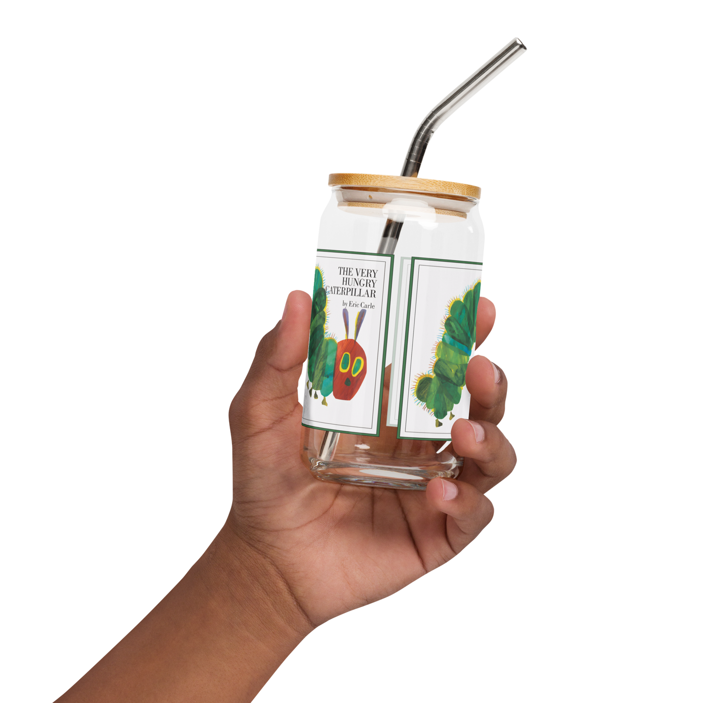 The Very Hungry Caterpillar Can-shaped glass