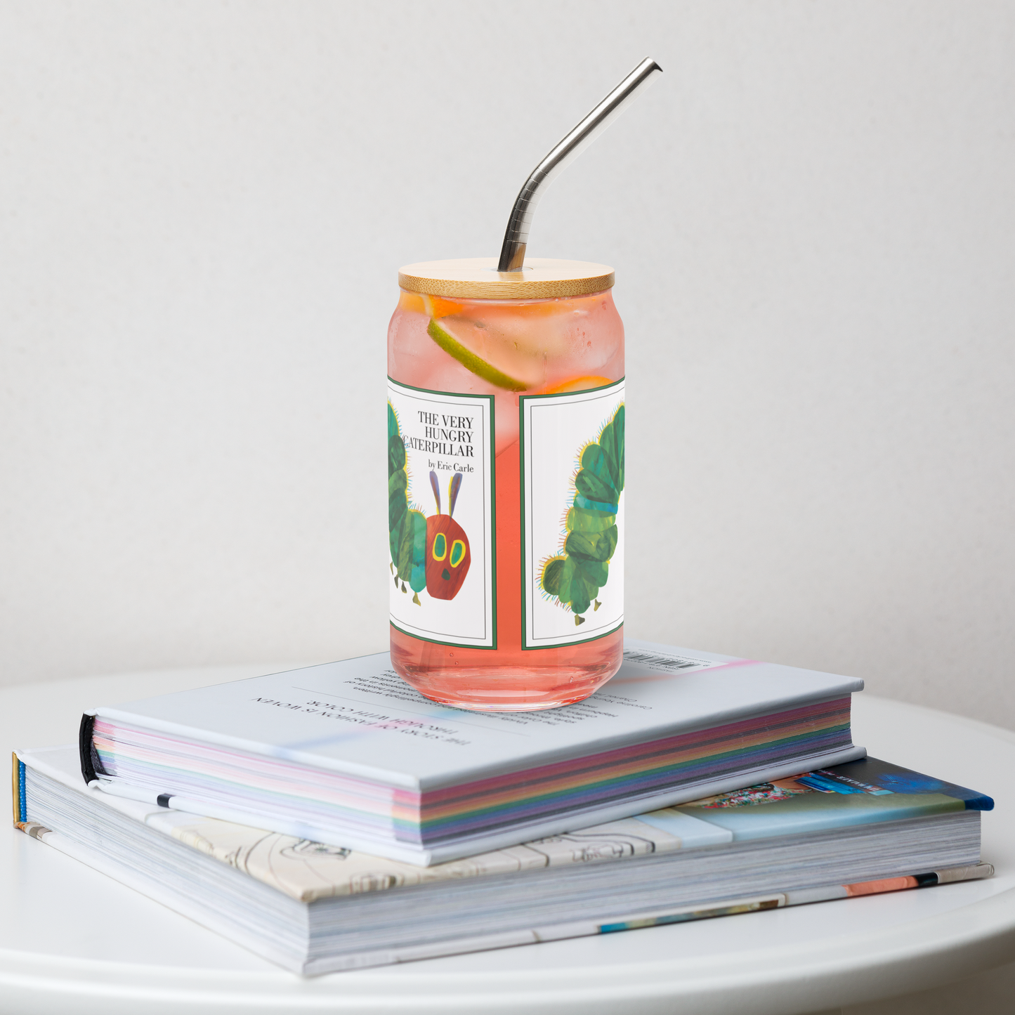 The Very Hungry Caterpillar Can-shaped glass