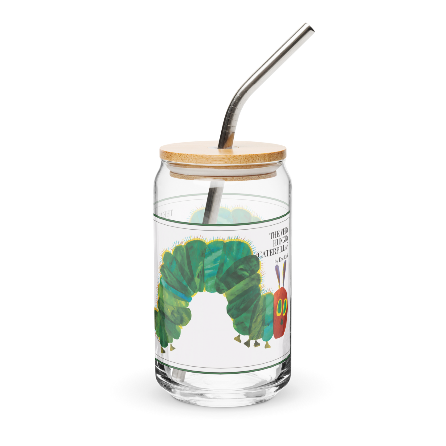 The Very Hungry Caterpillar Can-shaped glass
