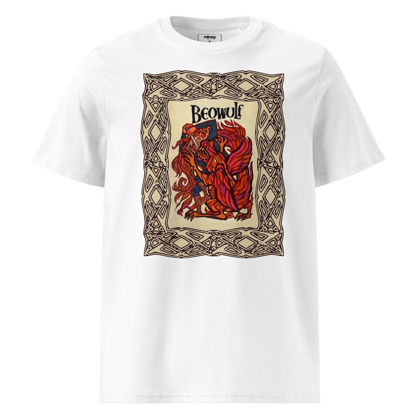 Beowulf Unisex organic ribbed neck t-shirt