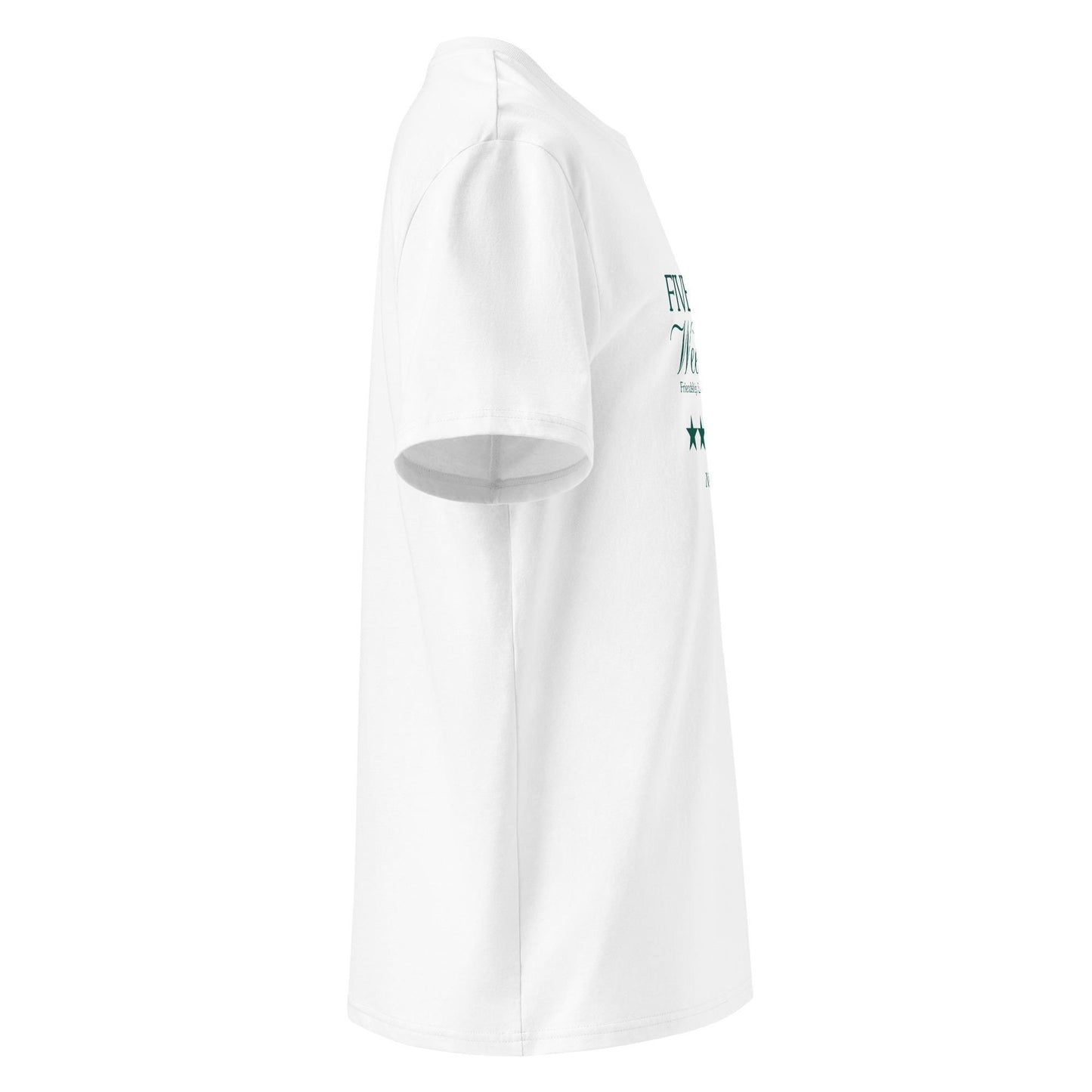 Five Star Weekend Unisex organic ribbed neck t-shirt