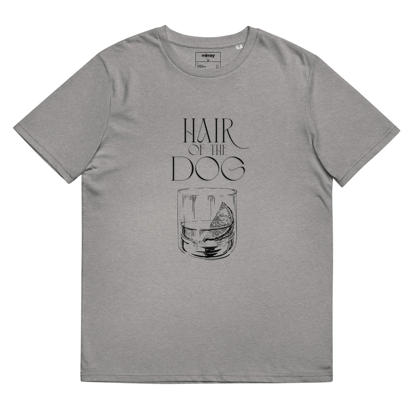 Hair of the Dog Unisex organic ribbed neck t-shirt