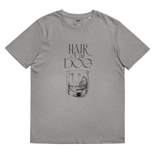 Hair of the Dog Unisex organic ribbed neck t-shirt