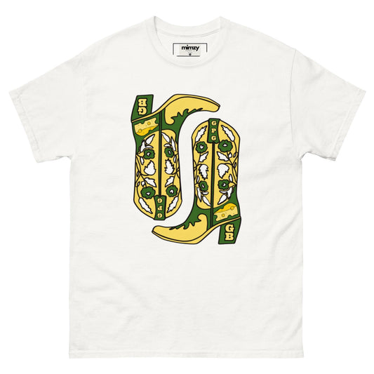 Green Bay Cowboy Boots Unisex classic tee