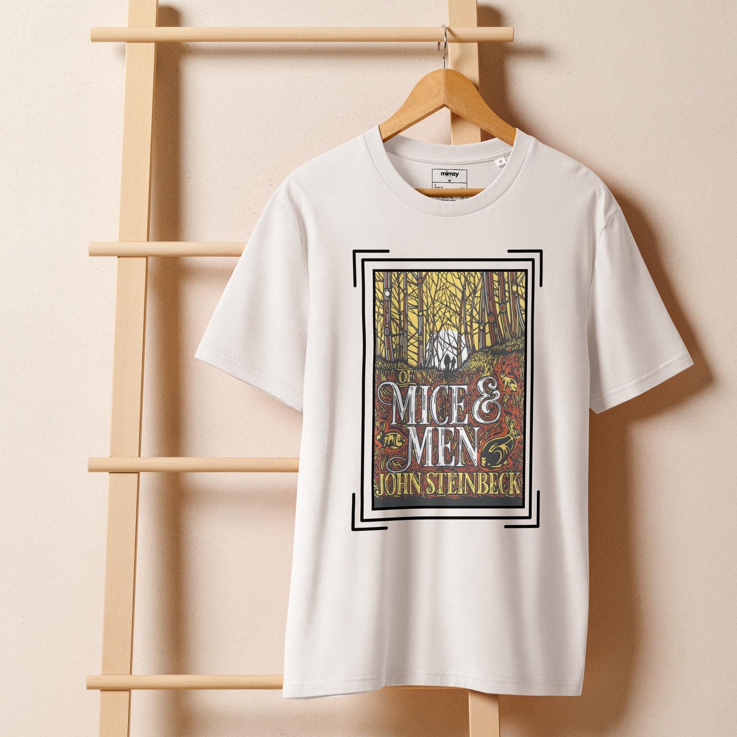 Of Mice and Men Unisex organic ribbed neck t-shirt