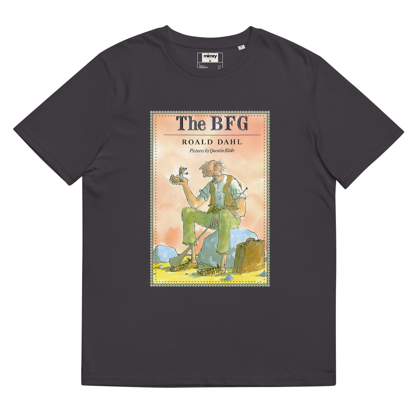 The BFG Unisex organic ribbed neck t-shirt