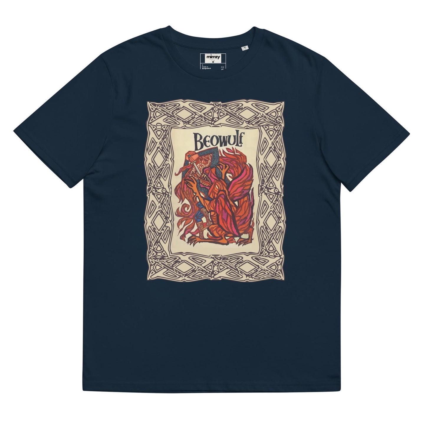 Beowulf Unisex organic ribbed neck t-shirt